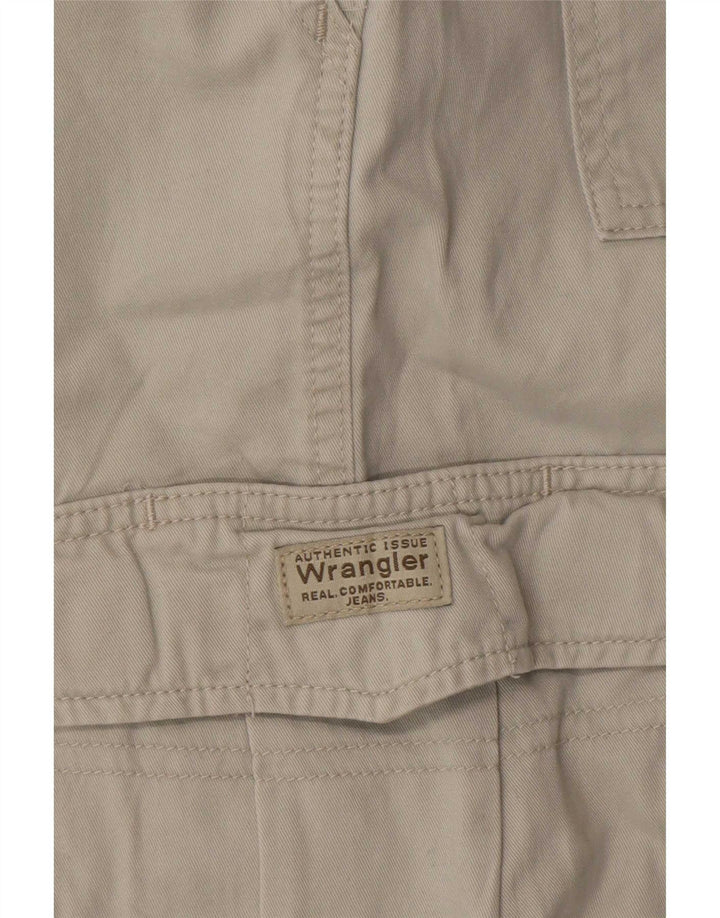Pantaloni scurți cargo Wrangler pentru bărbați, mari W36, bumbac gri