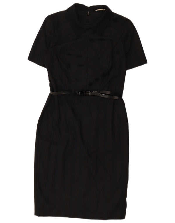 Rochie teacă pentru femei Marks & Spencer UK 12 Medium Bleumarin Colorblock