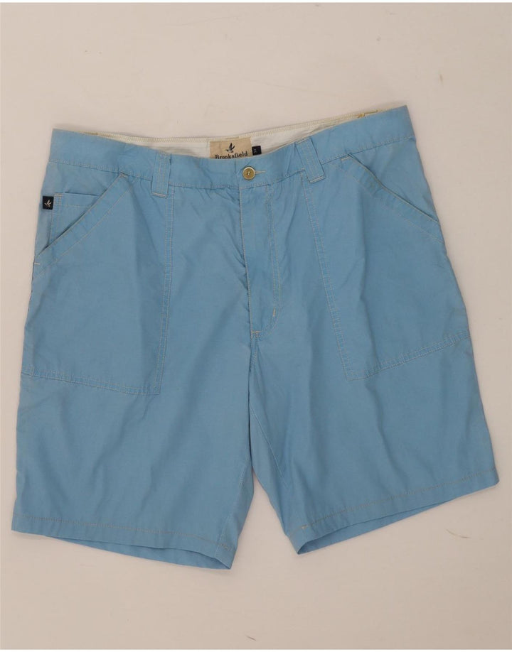 Pantaloni scurți chino pentru bărbați Brooksfield W36, mare, albastru, bumbac