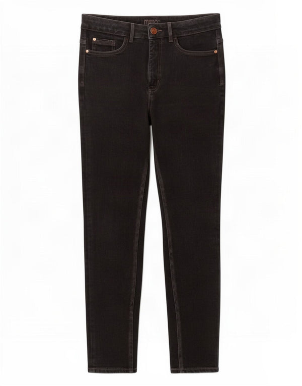 Blugi skinny pentru femei Marks & Spencer UK 12 Medium W30 L26 Bumbac negru