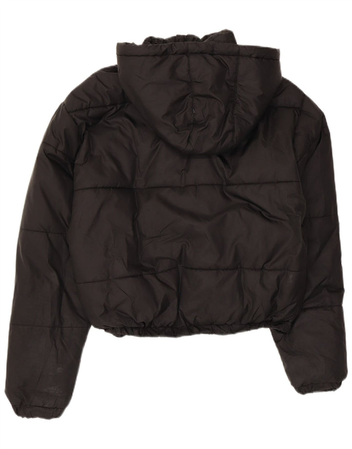 Jachetă căptușită cu glugă supradimensionată pentru femei Ellesse UK 6 XS Poliester negru