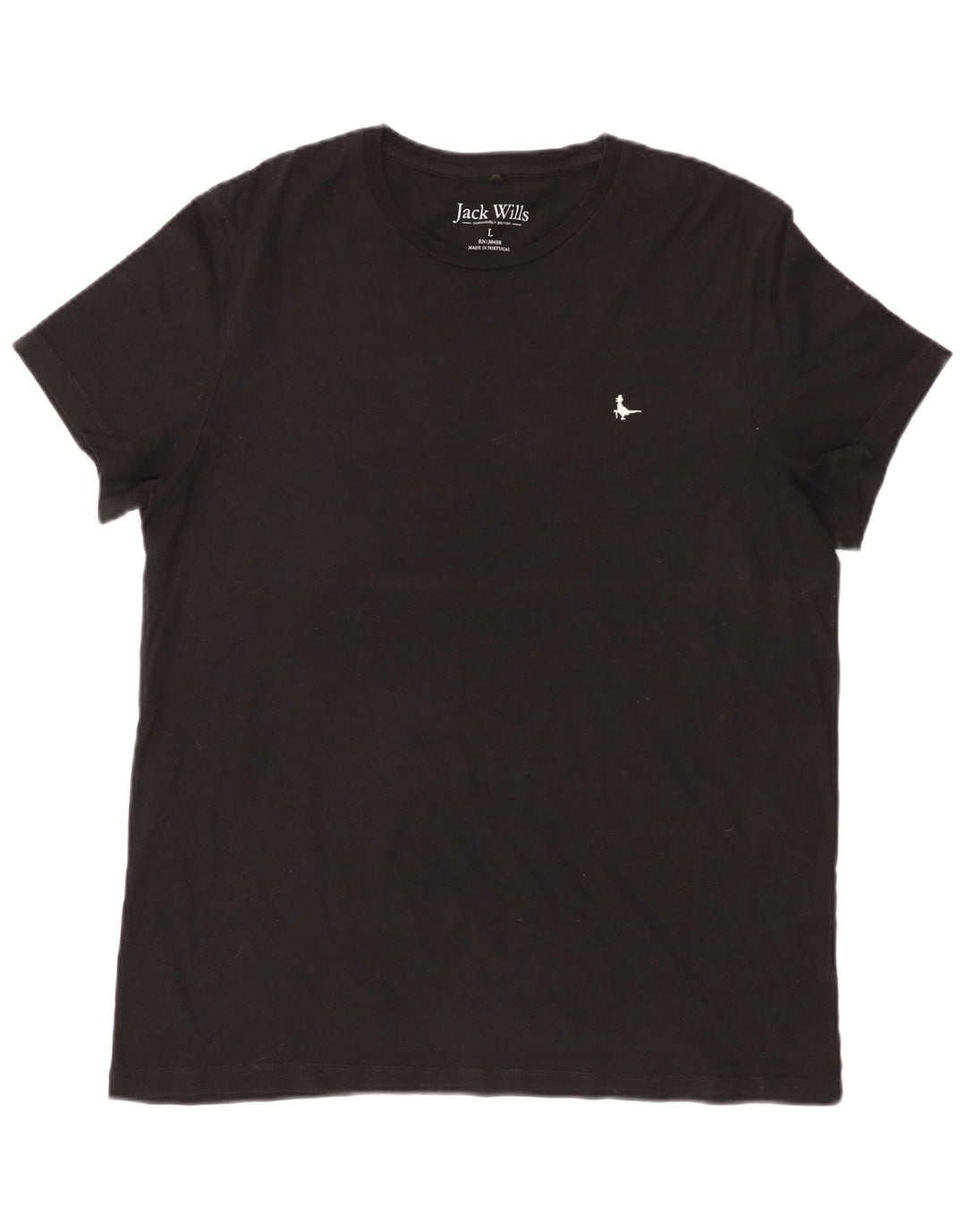 Tricou Jack Wills pentru bărbați Top mare din bumbac negru