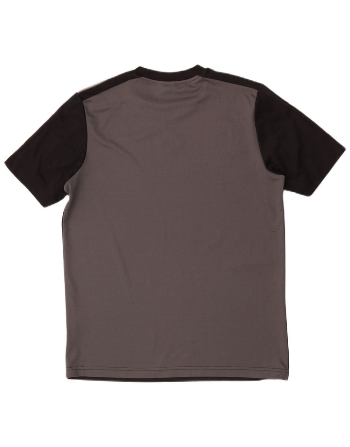 Tricou pentru bărbați Adidas Top Mediu Negru Colorblock