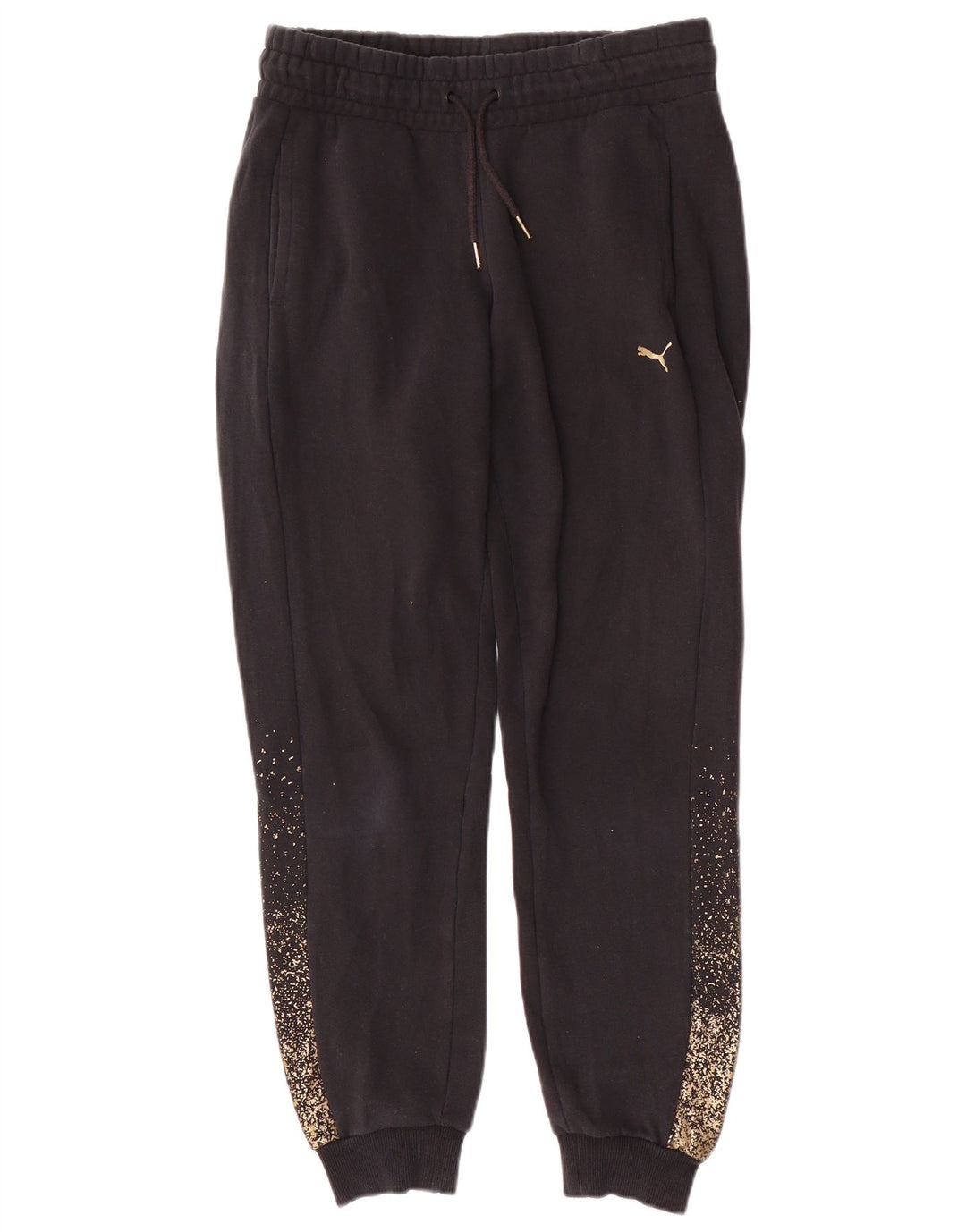 Trening complet cu glugă Puma pentru femei UK 14 Medium Black Spotted