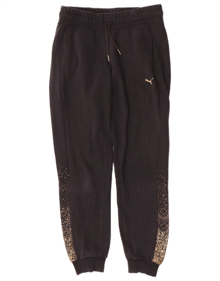 Trening complet cu glugă Puma pentru femei UK 14 Medium Black Spotted