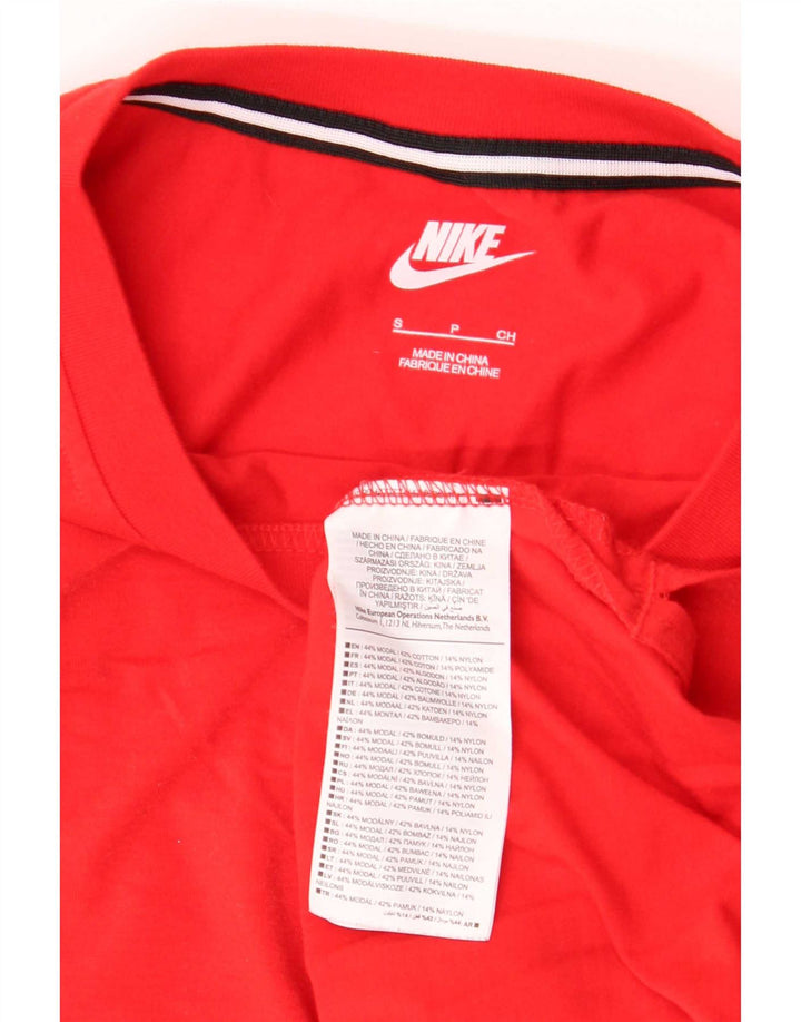 Tricou pentru bărbați Nike Top mic, roșu, bumbac