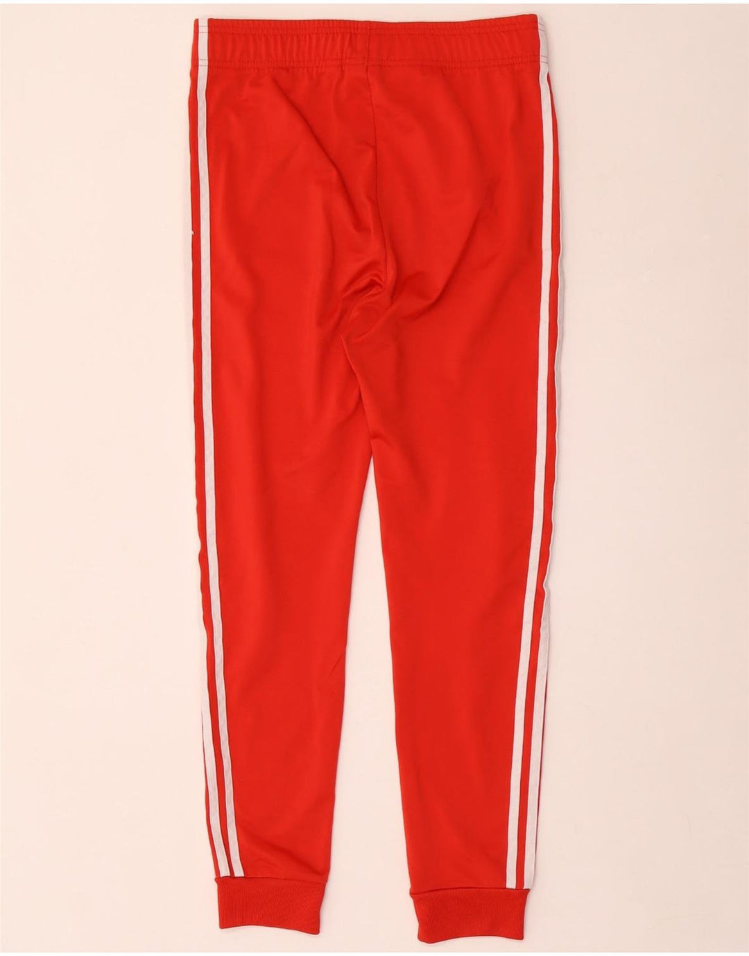 Adidas Băieți Pantaloni Trening Pantaloni Joggeri 13-14 Ani Poliester Roșu