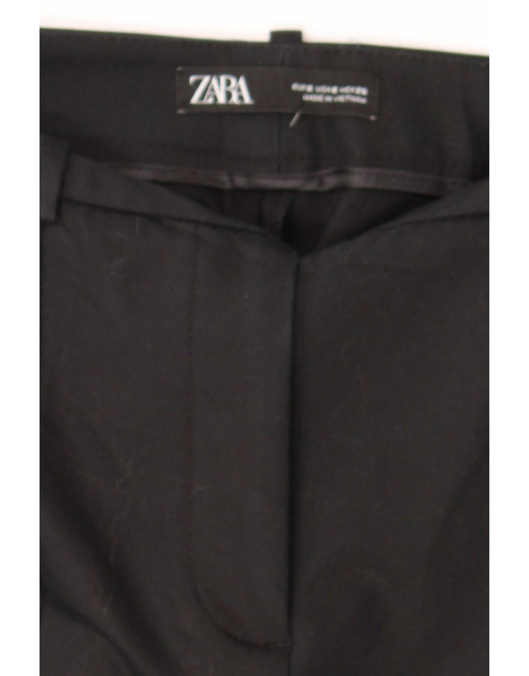 Pantaloni de costum slim pentru femei Zara Mici L26 L26 Negri