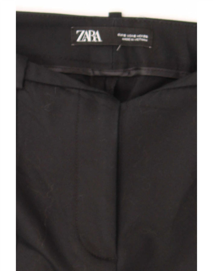 Pantaloni de costum slim pentru femei Zara Mici L26 L26 Negri