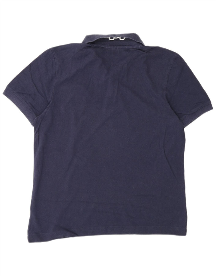 Cămașă polo cu grafică pentru bărbați Kappa, mare, bleumarin