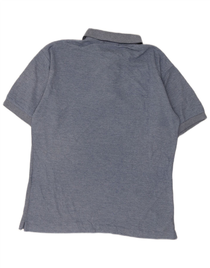 Cămașă polo Fila pentru bărbați IT 46 Small Blue Flecked Bumbac