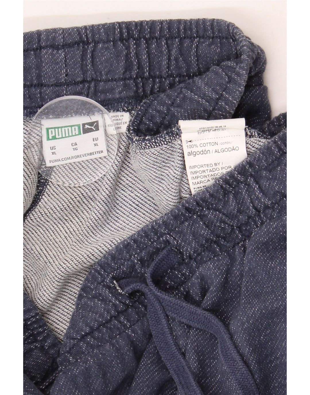 Pantaloni de trening PUMA pentru bărbați Pantaloni de jogging XL Bumbac bleumarin