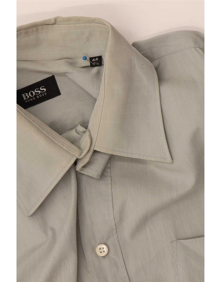 Cămașă pentru bărbați Hugo Boss Mărimea 17 1/2 44 XL Gri