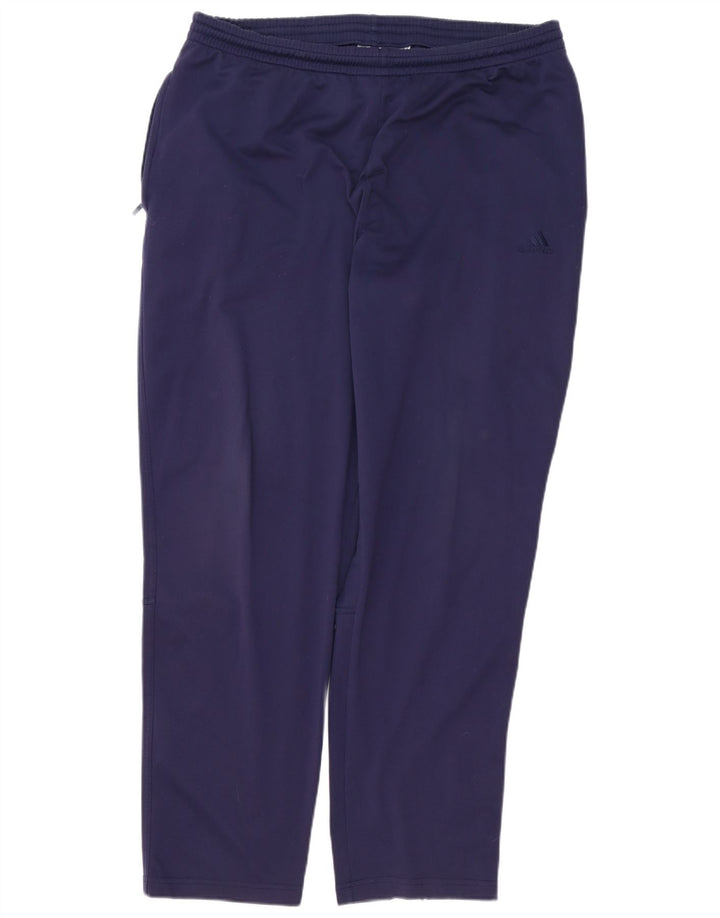 Pantaloni de trening pentru bărbați Adidas XL, poliester bleumarin