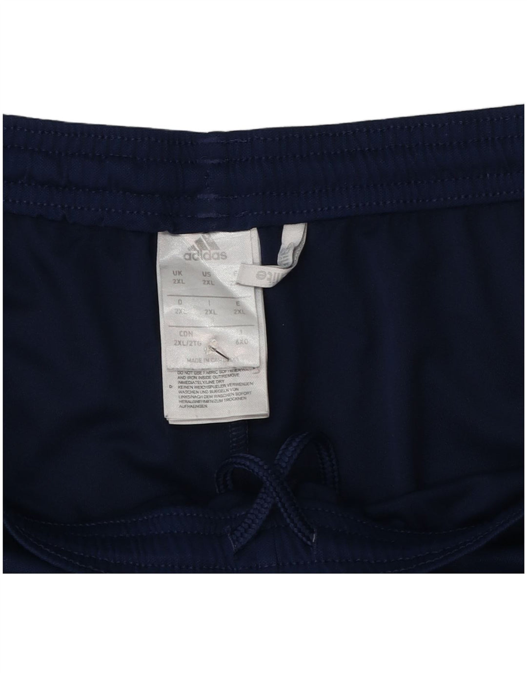Pantaloni scurți sport pentru bărbați Adidas Climalite 2XL, poliester bleumarin