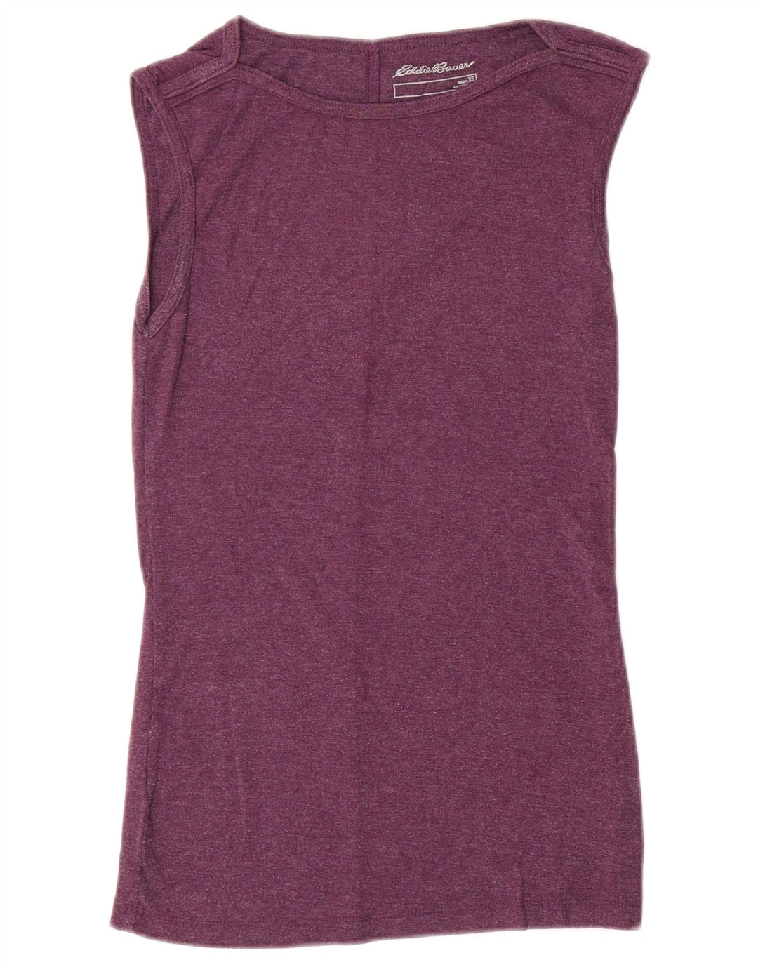 EDDIE BAUER Vest Top pentru femei UK 6 XS Bumbac violet