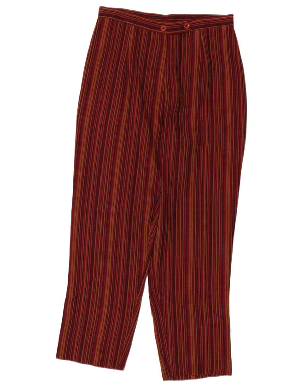 I Gabbiani Pantaloni de costum conici pentru femei EU 36 Small W26 L26 Red Dunge