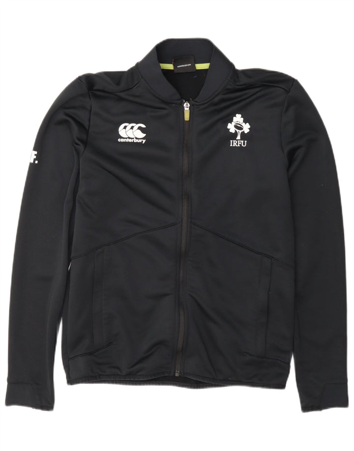 Jachetă de trening Canterbury IRFU pentru bărbați XS poliester negru