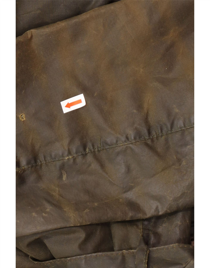 Trench pentru femei BARBOUR din bumbac cerat EU 34 XS Kaki Bumbac Clasic