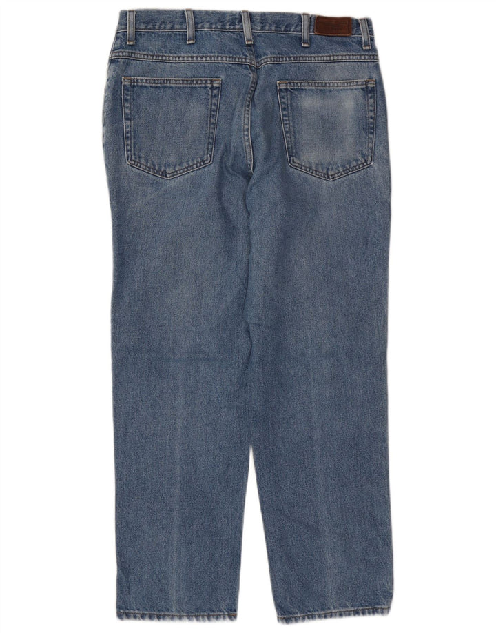 L.L.BEAN Blugi pentru bărbați, în formă clasică, drepte, W34 L29, bumbac albastru