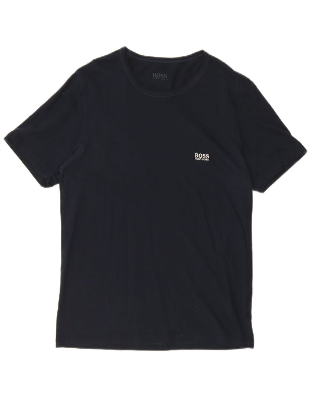 Tricou pentru bărbați Hugo Boss Top mare din bumbac bleumarin