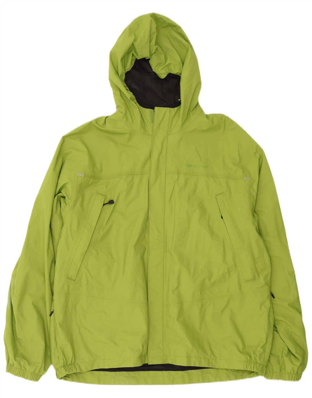 Jachetă de ploaie cu glugă pentru bărbați Timberland UK 44 2XL Poliester verde