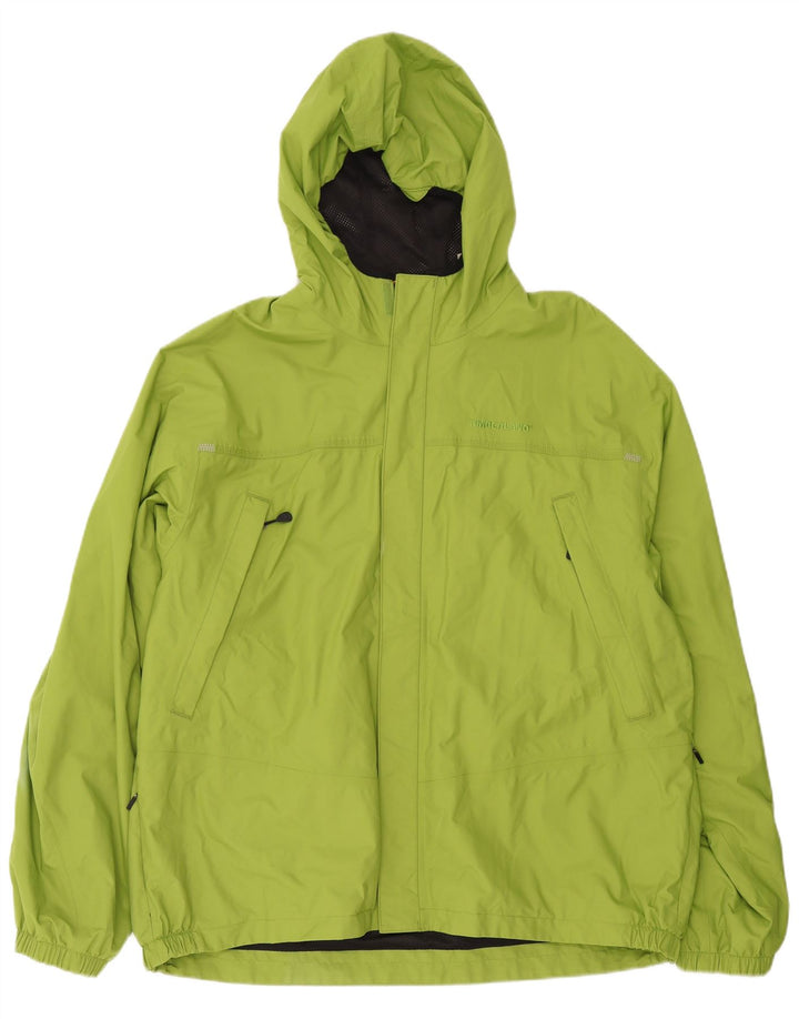 Jachetă de ploaie cu glugă pentru bărbați Timberland UK 44 2XL Poliester verde