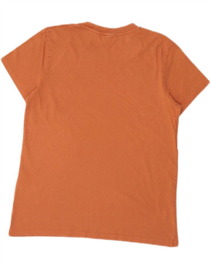 Tricou pentru bărbați Levi's Top mic din bumbac portocaliu