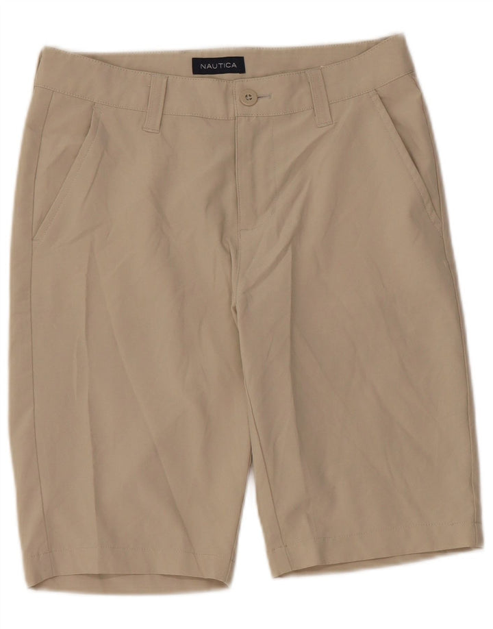 Nautica Băieți Pantaloni Pantaloni Chino 13-14 Ani W26 Bej Poliester
