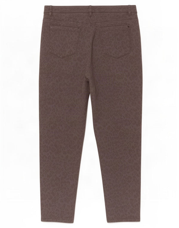 Pantaloni tăiați pentru femei Marks & Spencer UK 12 Medium W30 L25 Gri