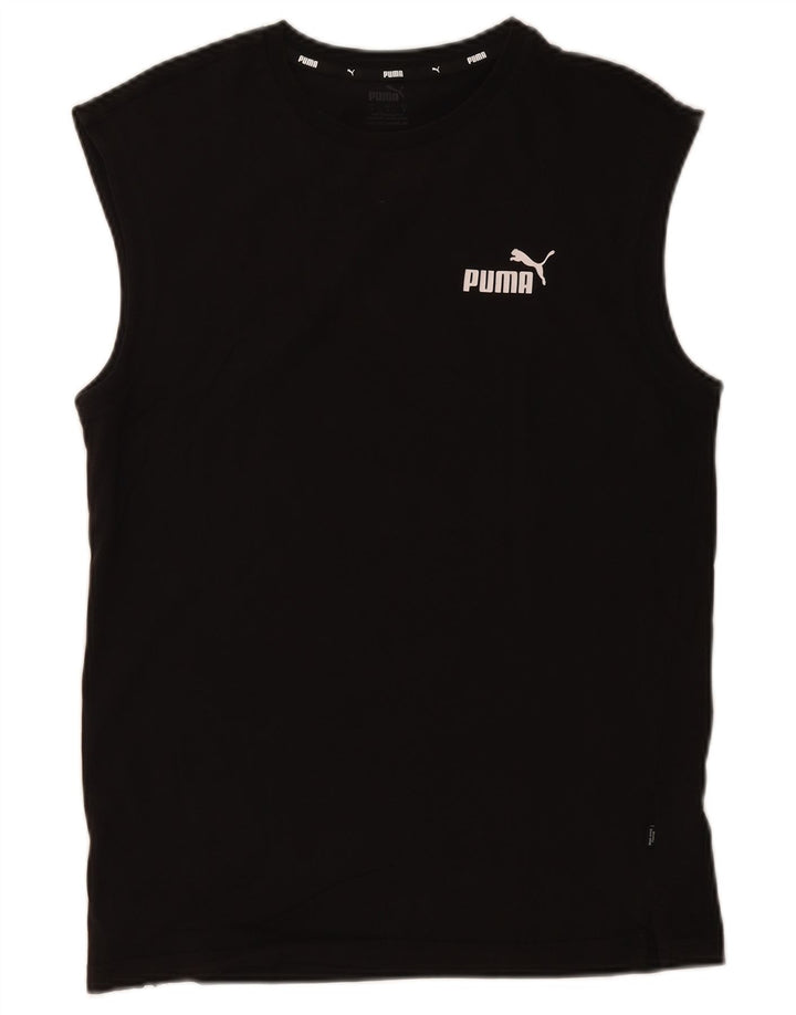 Vestă pentru bărbați Puma, mic, bumbac, negru