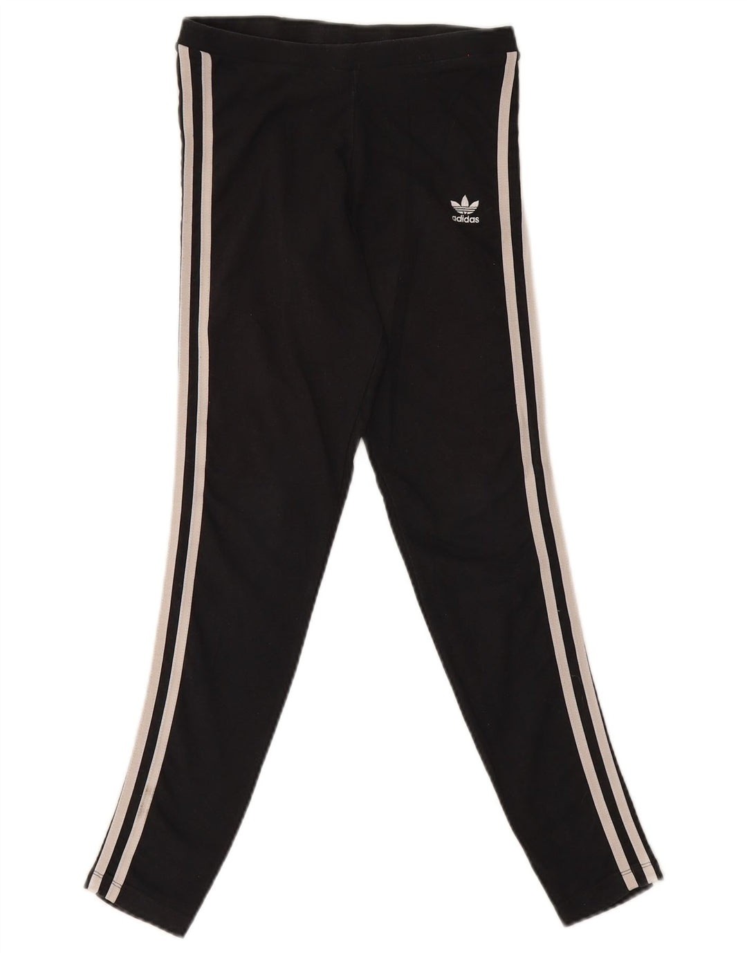 Leggings pentru femei Adidas UK 10 mic bumbac negru