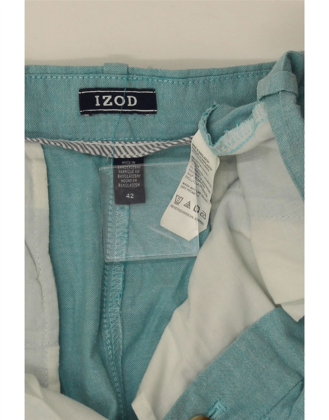 Pantaloni scurți chino pentru bărbați IZOD W42 2XL Bumbac albastru