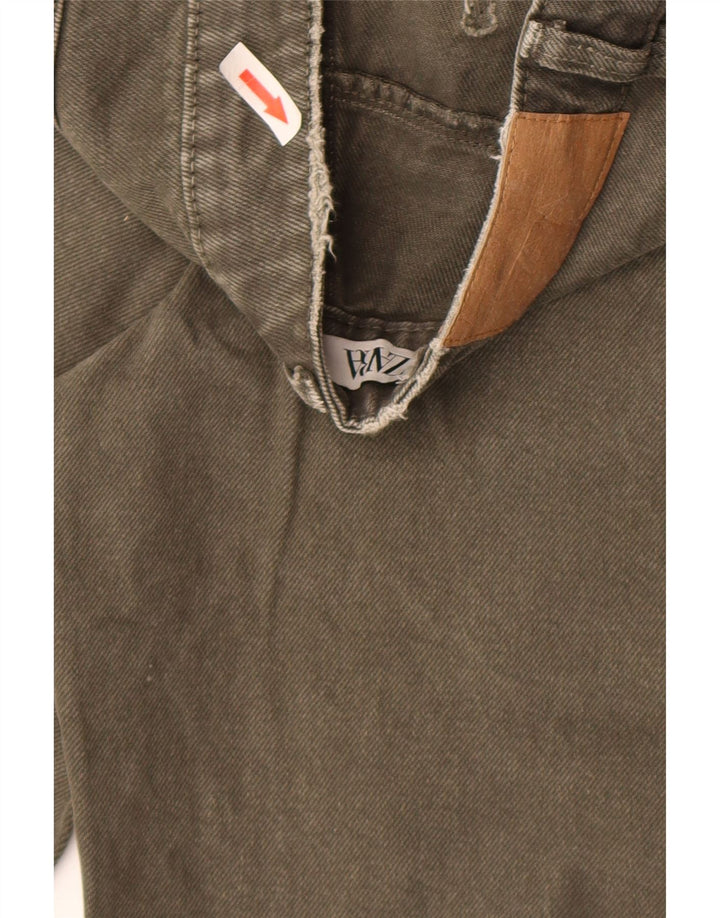 Blugi pentru damă Zara cu picioare largi EU 38 Mici L28 L26 Kaki