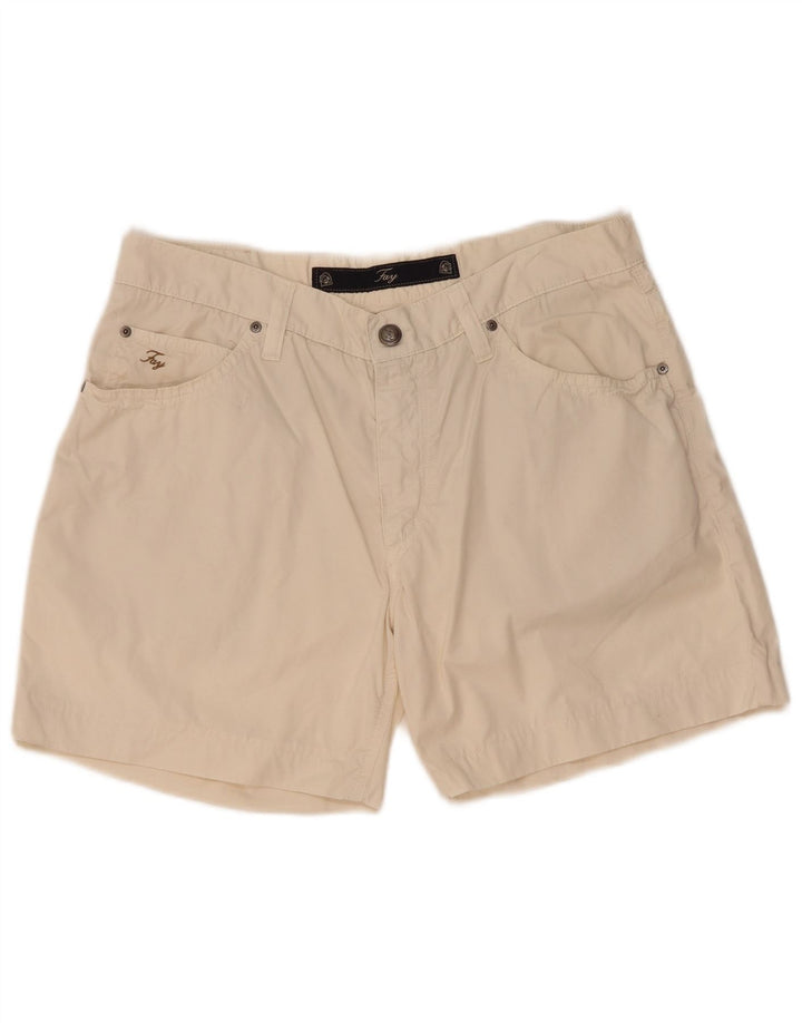 Pantaloni scurți casual pentru bărbați Fay W38 XL, bumbac, bej