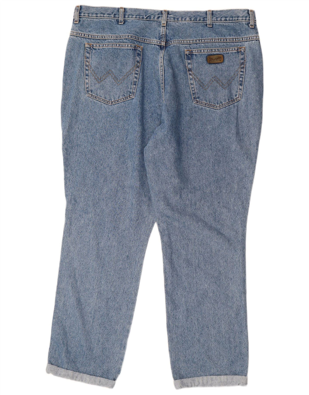 Blugi conici pentru bărbați Wrangler W40 L30 albastru