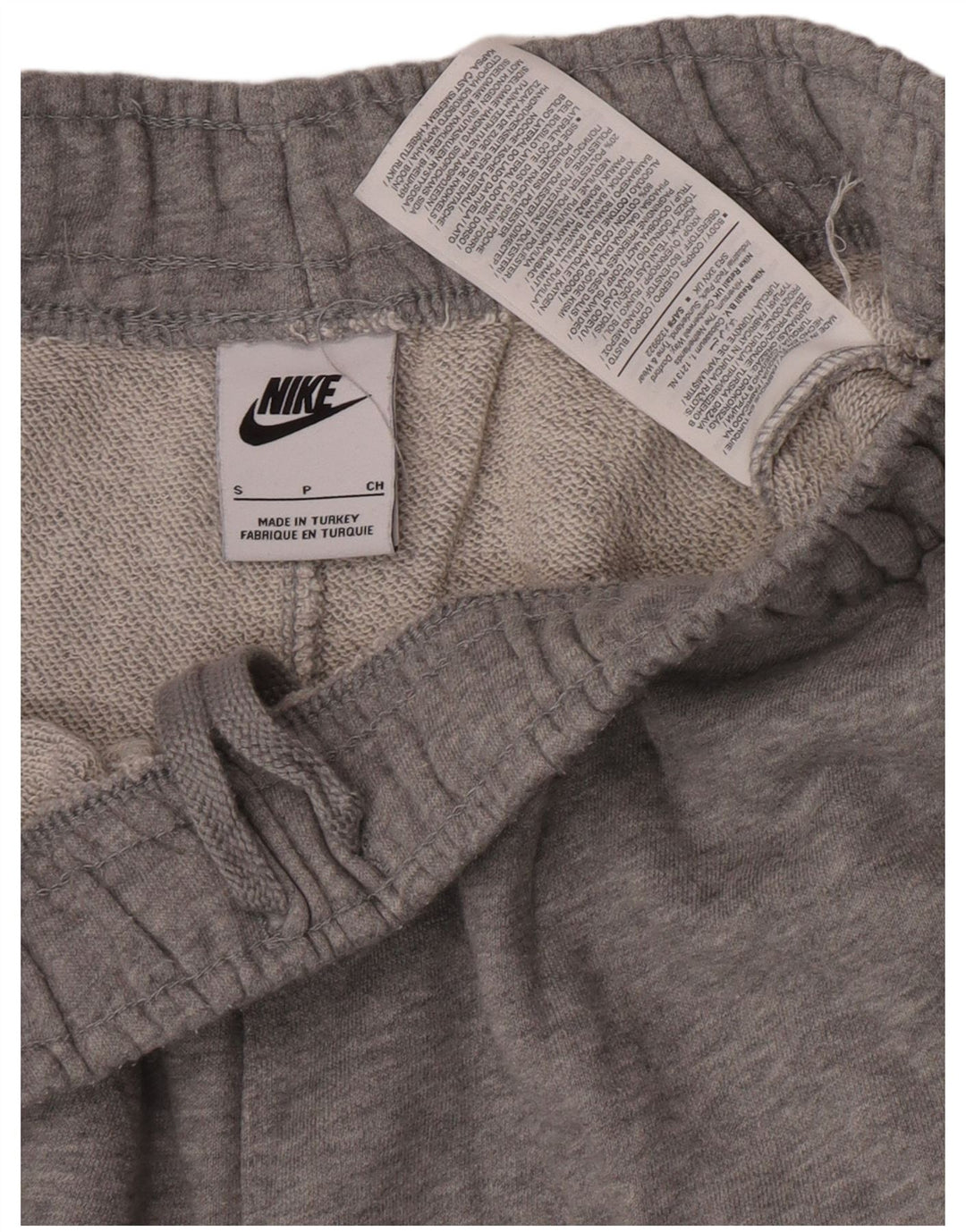 Pantaloni scurți sport Nike pentru bărbați, bumbac, gri mici
