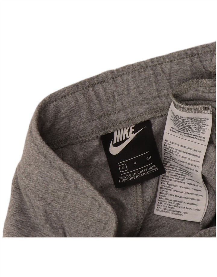 Pantaloni scurți sport Nike pentru bărbați, bumbac, gri mic