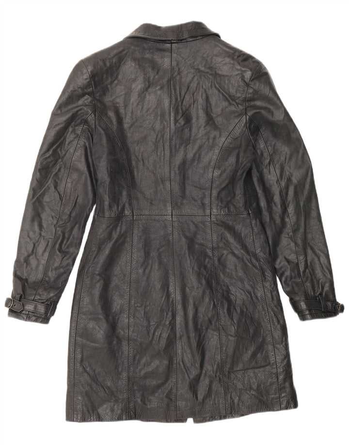 Palton de piele pentru femei Vimapel UK 10 Small Black Classic