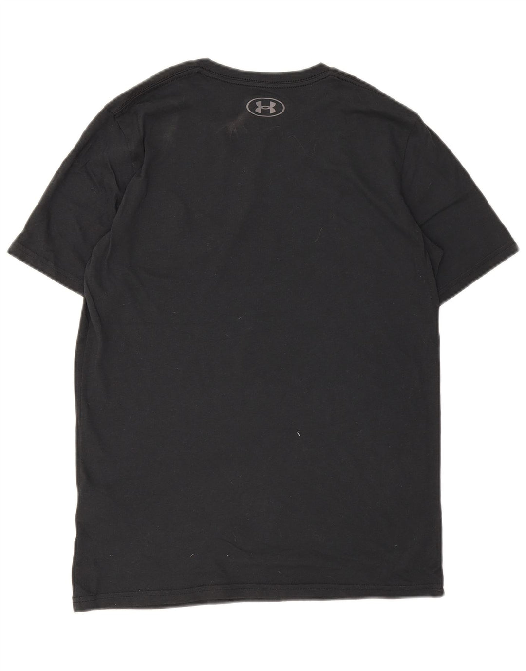 Tricou grafic Under Armour pentru bărbați Top mic din bumbac negru