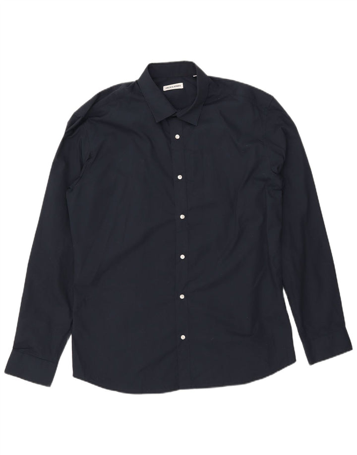 Cămașă bărbați JACK & JONES XL bleumarin Poliester