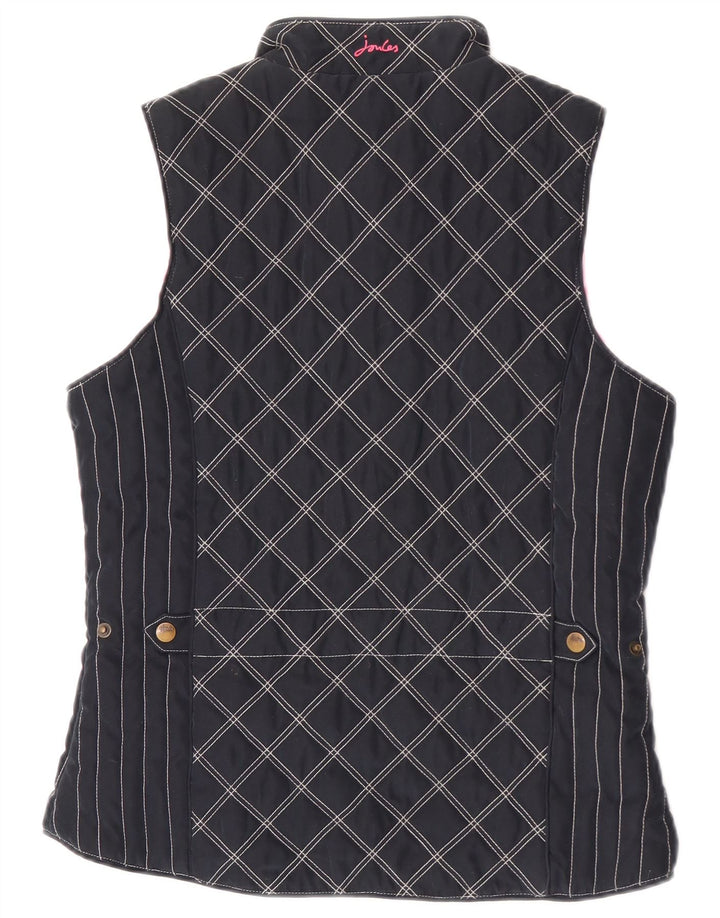 Gilet căptușit pentru femei Joules UK 10 Small Bluemarin Argyle/Diamond Poliester