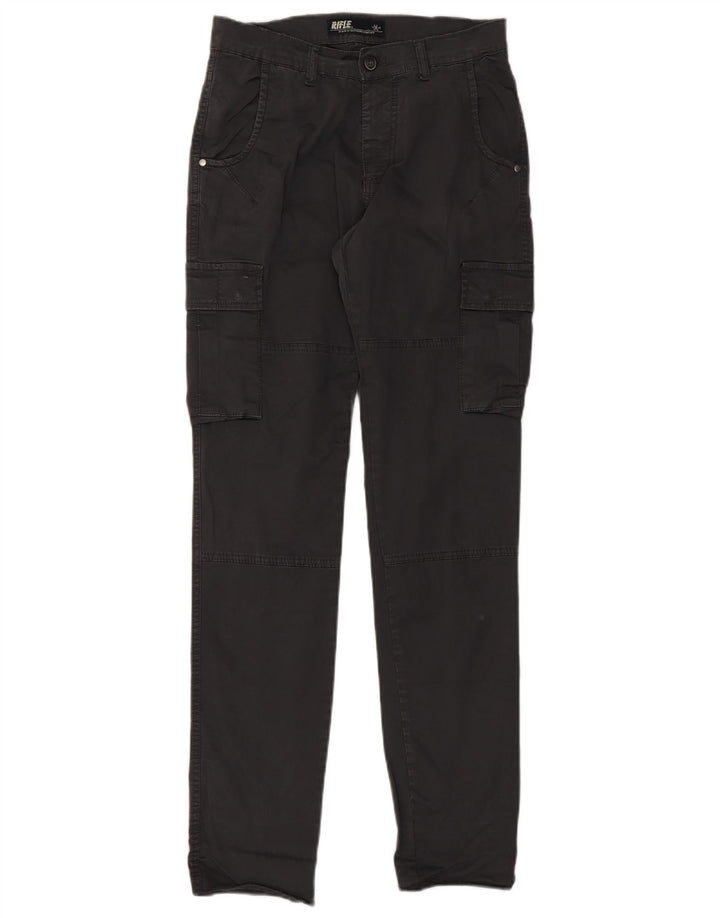 Pantaloni cargo slim pentru bărbați Rifle W32 L33 bumbac gri