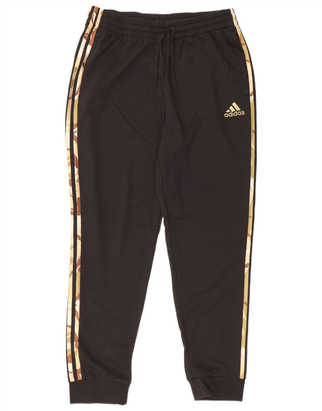 Pantaloni de trening pentru bărbați ADIDAS Pantaloni de jogging, mari, negru, camuflaj, bumbac