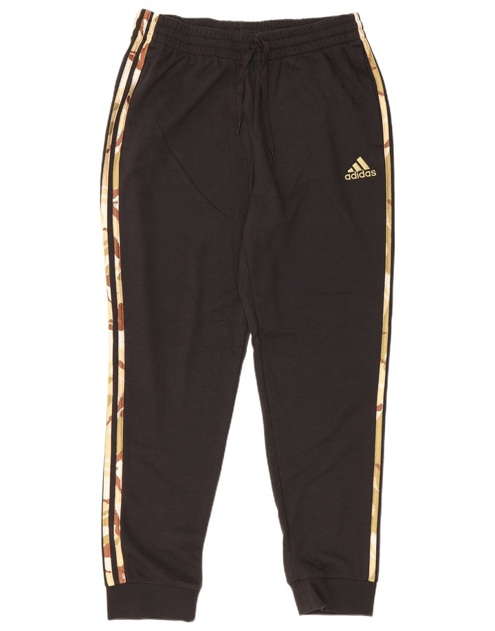 Pantaloni de trening pentru bărbați ADIDAS Pantaloni de jogging, mari, negru, camuflaj, bumbac