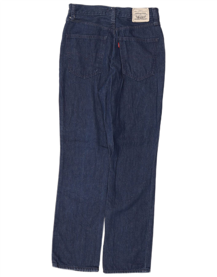 Blugi drepti pentru femei Levi's L27 L29 Bumbac bleumarin