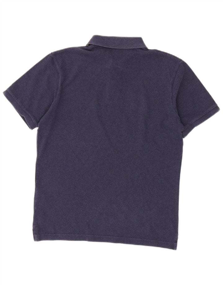 Tricou polo pentru bărbați Gant, bumbac, albastru bleumarin