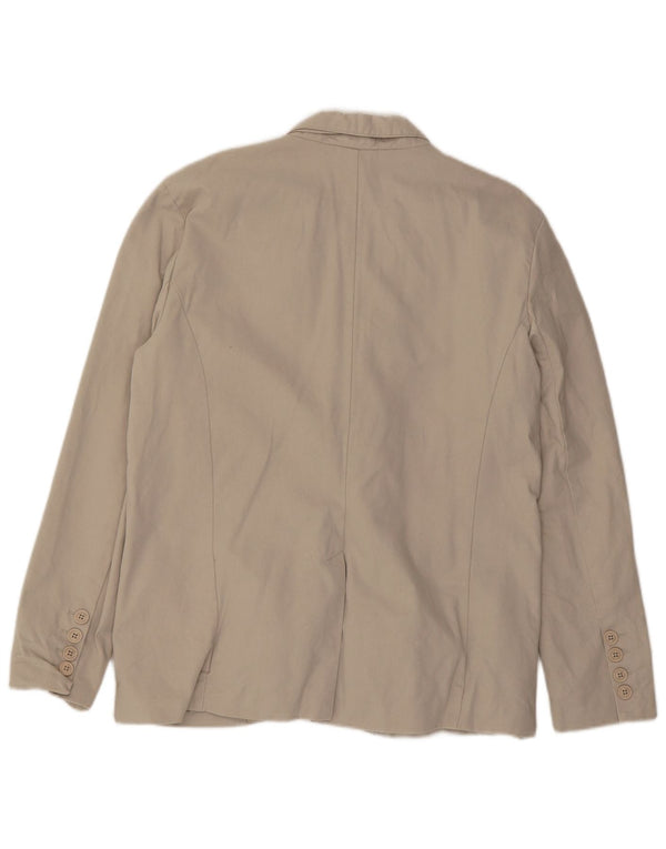 Jachetă pentru bărbați French Connection cu 2 nasturi, UK 42 XL, bumbac bej