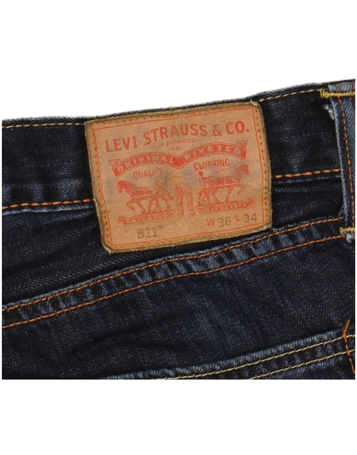 Blugi 511 Slim LEVI'S pentru bărbați W36 L29 bleumarin