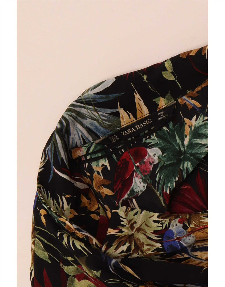 Salopetă pentru femei Zara UK 14 Medium Multicolor Floral Hawaiian